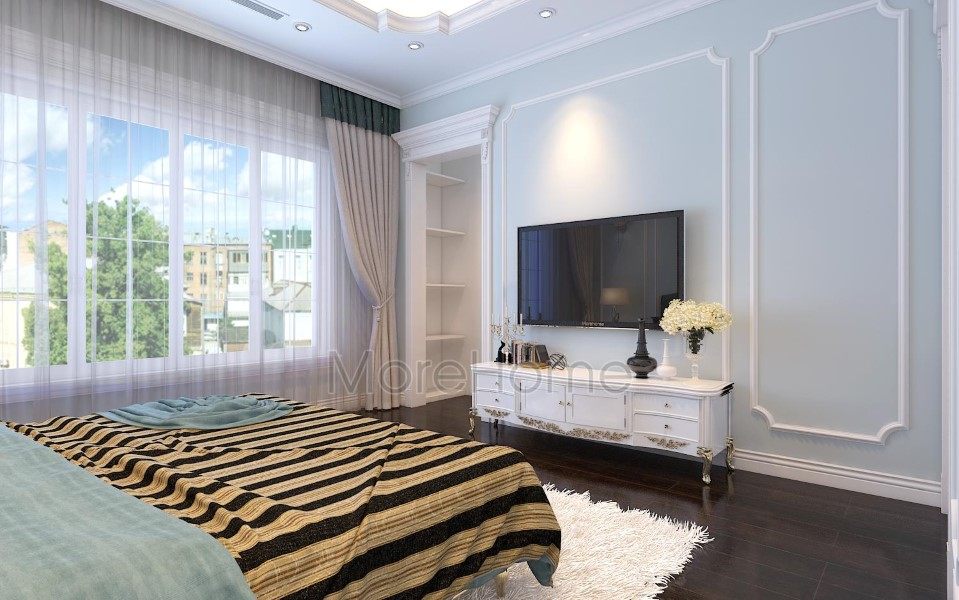 Thiết kế nội thất phòng ngủ biệt thự EuroLand